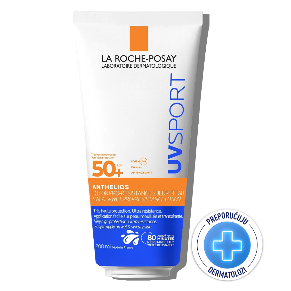 ANTHELIOS UVSPORT LOSION ZA ZA&Scaron;TITU OD SUNCA SA VEOMA VISOKOM ZA&Scaron;TITOM SPF50+