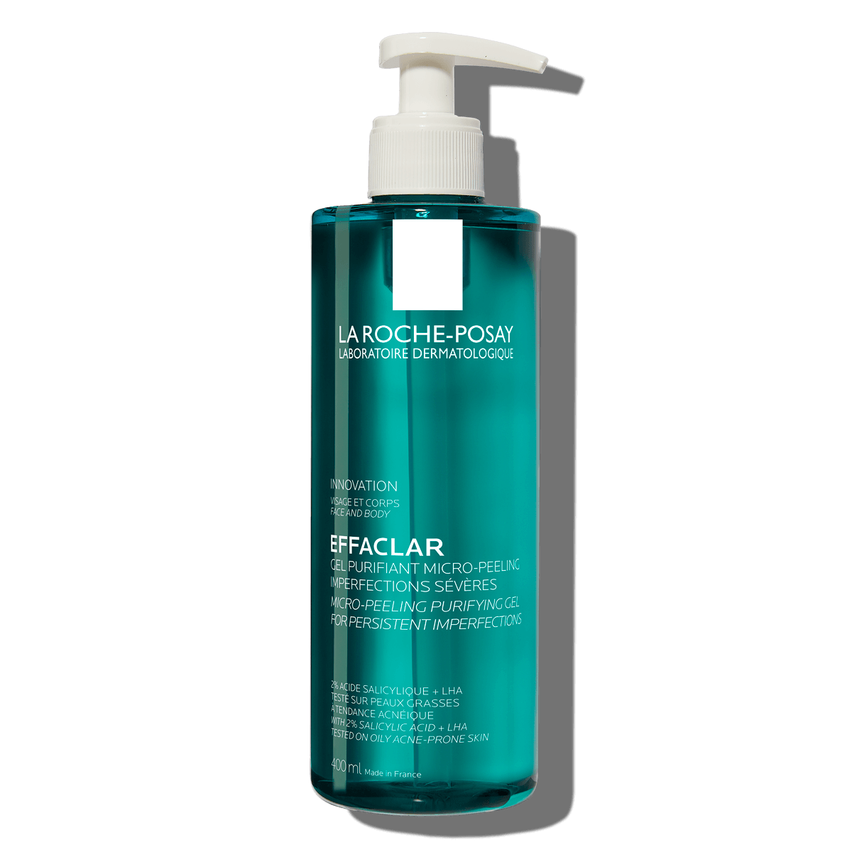Effaclar Micro Peeling Purifying Gel 400ml 2% Salicylic Acid Oily Skin FSS