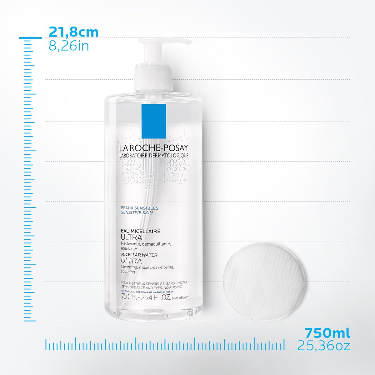 La Roche Posay ProductPage Face Cleanser Physiological Micellar Ultra 